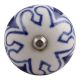 Geoffrey Blue Ceramic Wine Stopper (Pack Of One Piece)